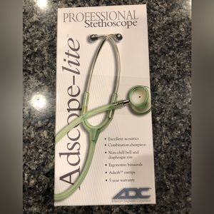 Adscope-lite dual-head stethoscope, new in box.